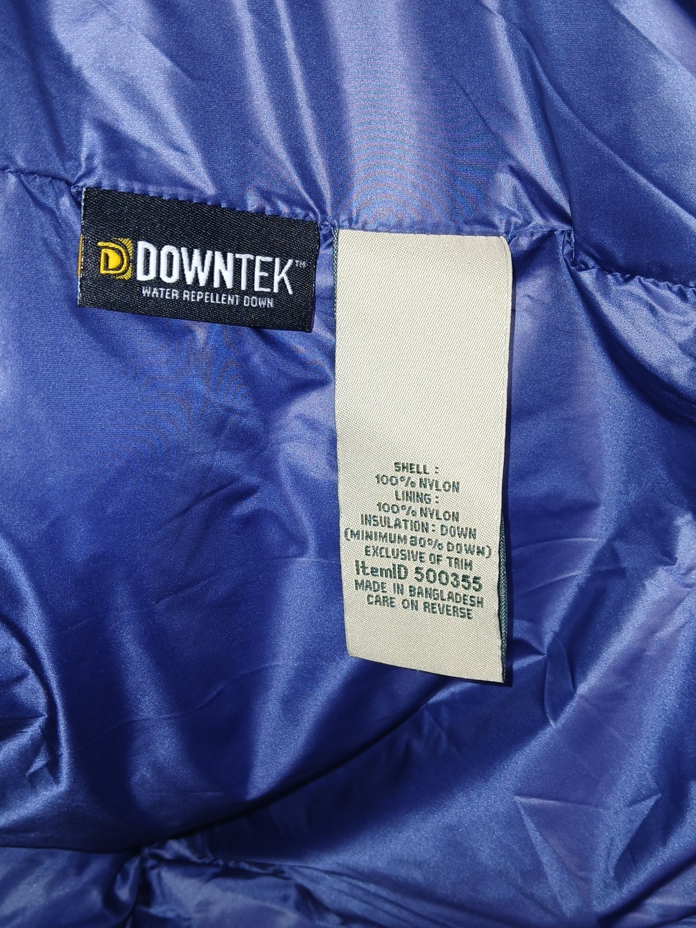 L.L. Bean Downtek Women's Puffer‎ Vest in Deep Blue - Large - Picture 6 of 9